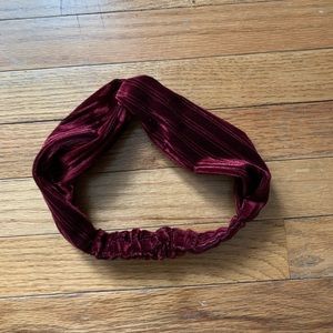 Velvet Topknot Headband